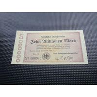 Германия 10000000 10 миллионов  марок 1923