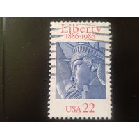 США 1986 статуя Свободы, совм. выпуск с Францией