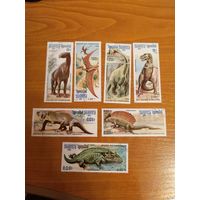 1986 Кампучия динозавры фауна (2-5)