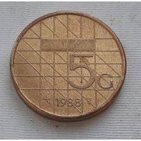5 центов 1988 г. Нидерланды