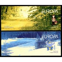 Туризм и отдых. EUROPA Беларусь 2004 год (567-568) серия из 2-х марок в 2-х буклетах