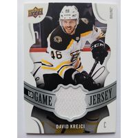 Хоккейная карточка НХЛ джерси David Krajci (Бостон)