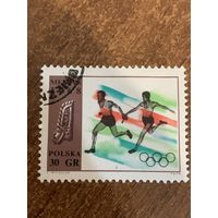Польша 1968. Олимпийские летние игры в Мехико. Марка из серии