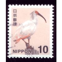 1 марка Япония Птичка