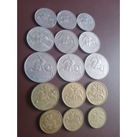 Литва монеты