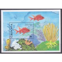 1994 Гренада 2818/B376 Морская фауна 8,00 евро
