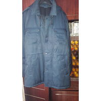 Темно-синяя форменная тёплая новая куртка 50 - 52/188