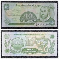10 центаво (сентаво) Никарагуа 1991 г. UNC