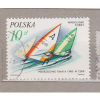 Флот  спорт Польша 1986 год лот 1022