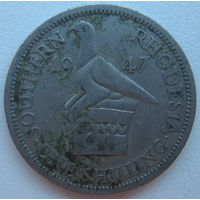 Южная Родезия 1 шиллинг 1947 г. (gl)