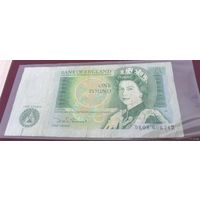 1 фунт стерлингов Англии 1982 г.в. Подпись: D. H. F. Somerset (1981-84). DR04 606712