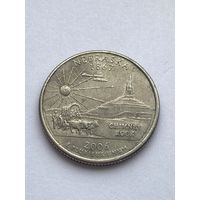 25 центов 2006 г. Небраска, США