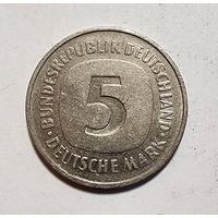 Германия 5 марок, 1981  двор "G" - Карлсруэ