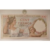 Werty71 Франция 100 франков 1940 Банкнота 1 1