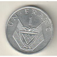 Руанда 1 франк 1985