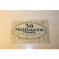 50 милллионов марок, 50.000.000 марок 1923 года, Германия.