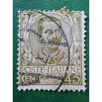 Италия 1901. Король Виктор-Иммануил III