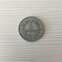 Франция, 5 франков 1945