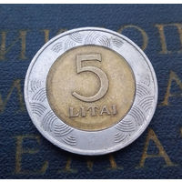 5 лит 1998 Литва #01