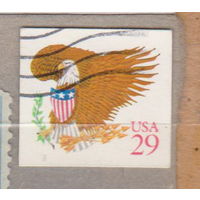 Птицы Фауна США  лот 1075  герб