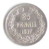 25 пенни 1917 год (корона) _состояние aUNC