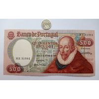 Werty71 Португалия 500 эскудо 1979 аUNC Банкнота