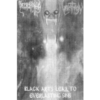 Necromantia / Varathron "Black Arts Lead To Everlasting Sins" кассета