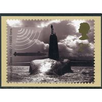 Великобритания. ПК. Подводные лодки. Комплект из 4 почтовых карточек. Изд.2001