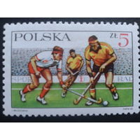 Польша 1985 хоккей на траве одиночка