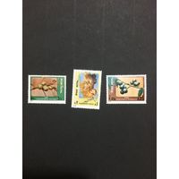 Фрукты, Непал,1978, серия 3 марки