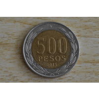 Чили 500 песо 2015
