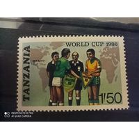 Танзания 1986 г. Чемпионат мира по футболу в Мексике