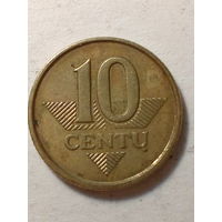 10 центов Литва 2009