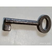 Старинный ключ. Начало XX-го века. Длина 58 мм.