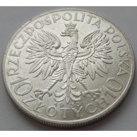 Польша, 10 злотых 1933 Ядвига. Шикарная штемпельная монета. С рубля.