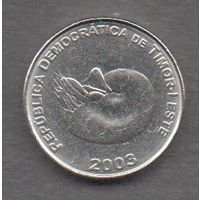 Восточный Тимор. 1 центаво  2003.