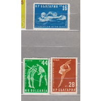 Спорт  Студенческие спортивные игры Болгария 1958 год лот 14 полная серия менее 40 % от каталога