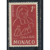 Монако 1954 300 летие Ж.-Б. де ла Салль #476**