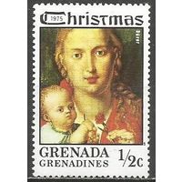 Гренада Гренадины. А.Дюрер. Рождество. 1975г. Mi#140.