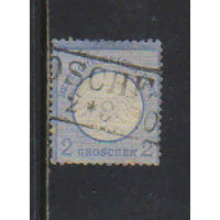 Германия Имп 1872 Герб Малый щит Зона марки Стандарт #5