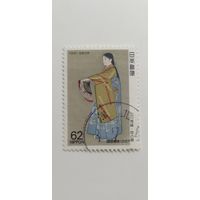 Япония 1991. Филателистическая неделя - 120-летие первых японских марок.