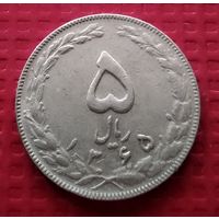 Иран 5 риалов 1986 г. #40602
