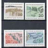 Европейский год охраны природы ФРГ 1969 год серия из 4-х марок