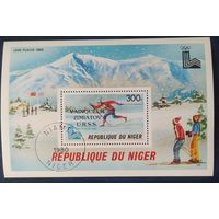 Нигер 1980 Олимпиада зимняя в 1980 (надпечатка) VANQUEUR ZIMIATOV U.R.S.S.