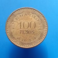 Колумбия 100 песо 2014