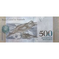 Werty71 Венесуэла 500 Боливаров 2017 UNC банкнота