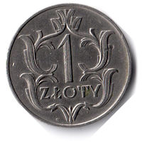 Польша. 1 злотый. 1929 г.