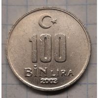 Турция 100 000 лир 2003г. km1106
