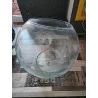 Аквариум для рыбок круглай шар 25 литров