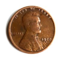 США 1 цент 1928 г. D